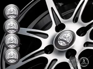 Car Rim Decal Brand Niche Quantum Racing Pulse